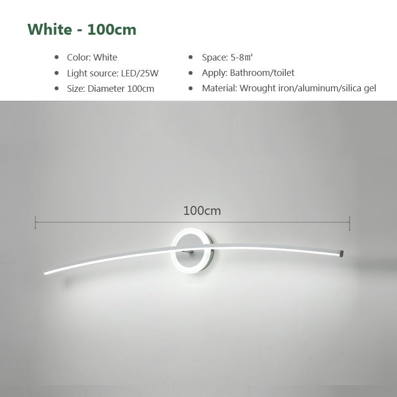 LED Bathroom Wall Lamp for Modern Home Decor - Casatrail.com