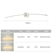 Thumbnail for LED Bathroom Wall Lamp for Modern Home Decor - Casatrail.com