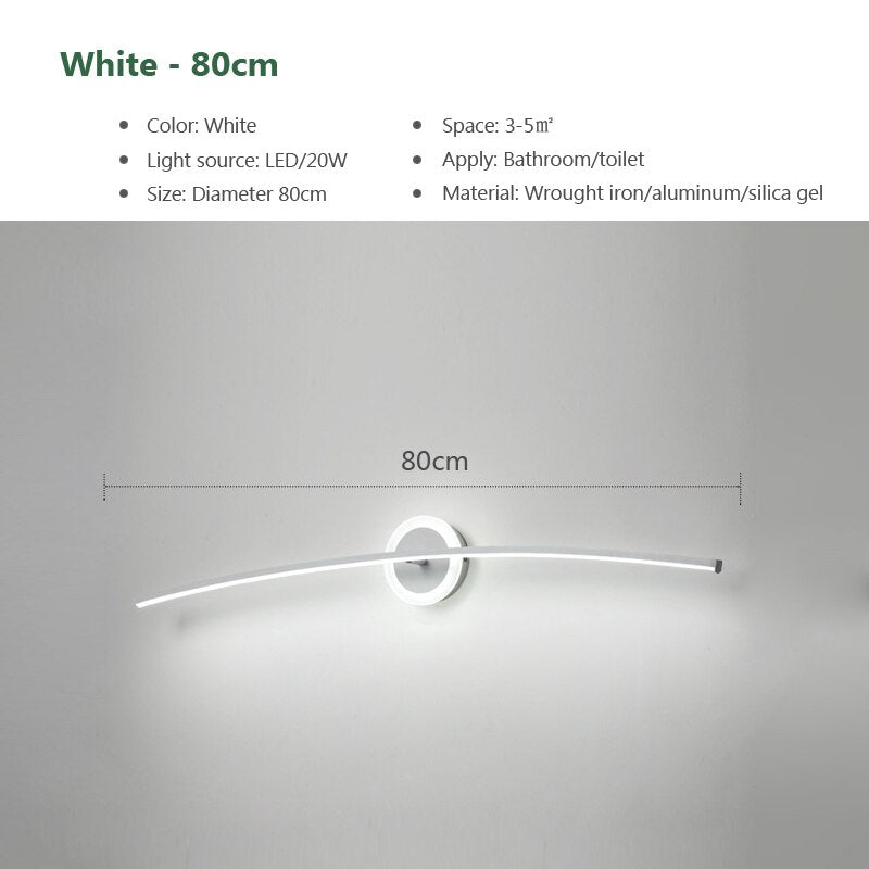 LED Bathroom Wall Lamp for Modern Home Decor - Casatrail.com