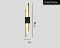 Thumbnail for LED Bedroom Wall Light with Acrylic Lampshade - Casatrail.com