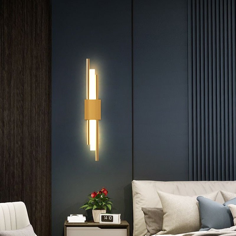 LED Bedroom Wall Light with Acrylic Lampshade - Casatrail.com