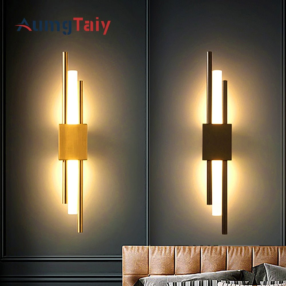 LED Bedroom Wall Light with Acrylic Lampshade - Casatrail.com