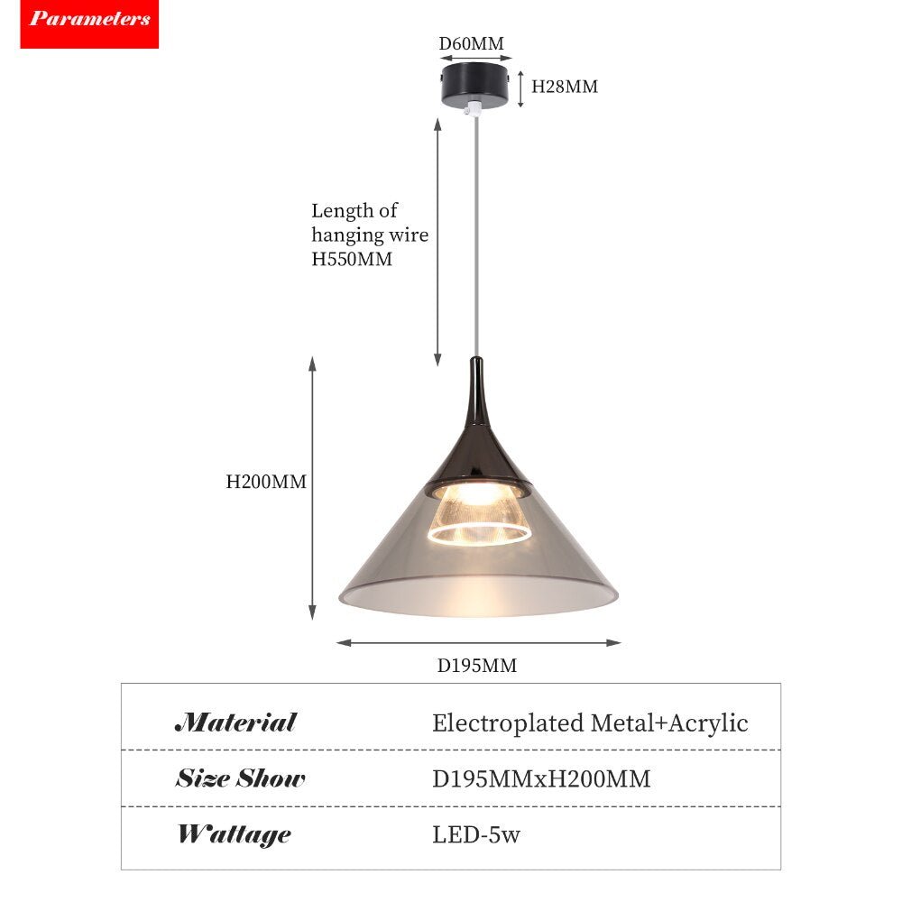 LED Ceiling Chandelier - Adjustable Height - Casatrail.com