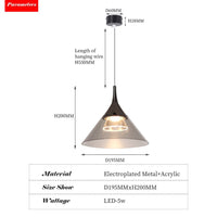 Thumbnail for LED Ceiling Chandelier - Adjustable Height - Casatrail.com