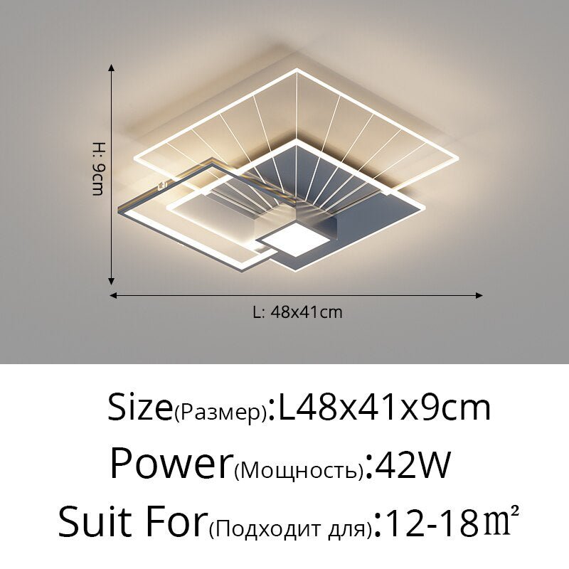 LED Ceiling Chandelier for Living Room - Casatrail.com