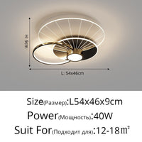 Thumbnail for LED Ceiling Chandelier for Living Room - Casatrail.com