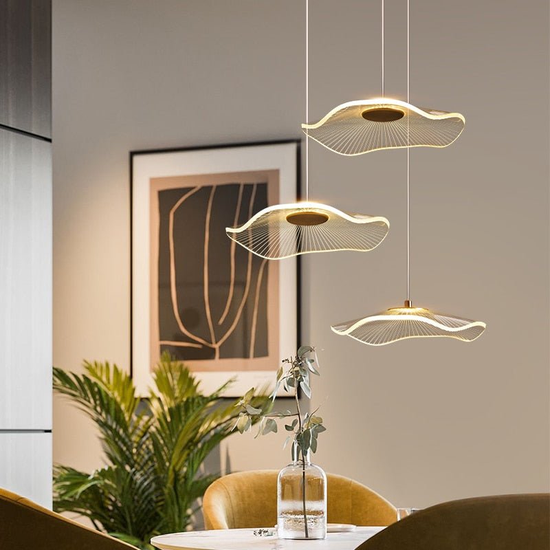 LED Chandelier Golden Designer - Casatrail.com