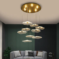 Thumbnail for LED Chandelier Golden Designer - Casatrail.com