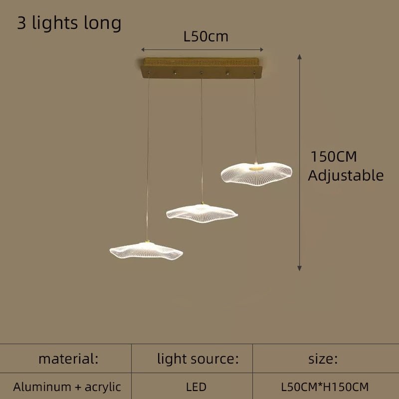 LED Chandelier Golden Designer - Casatrail.com