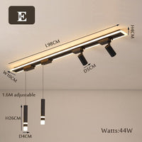 Thumbnail for LED Chandelier with Track Ceiling Light - Casatrail.com