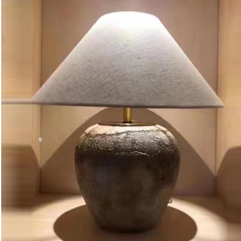 LED Creative Retro Ceramic Table Lamp - Casatrail.com