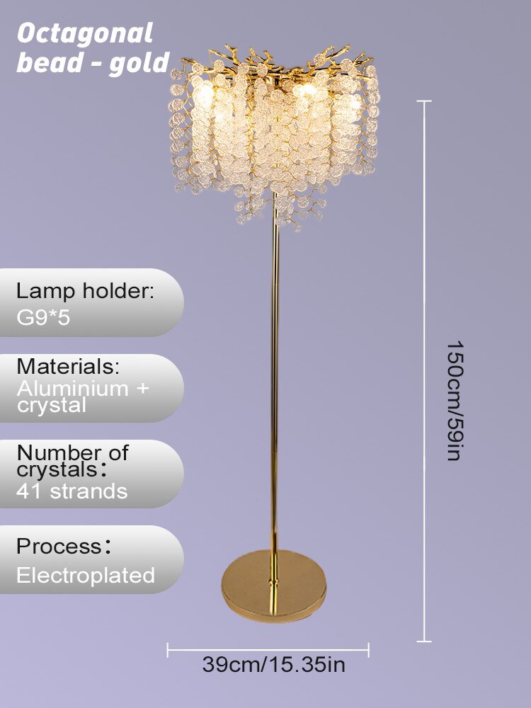 LED Floor Lamp - Modern and Stylish - Casatrail.com