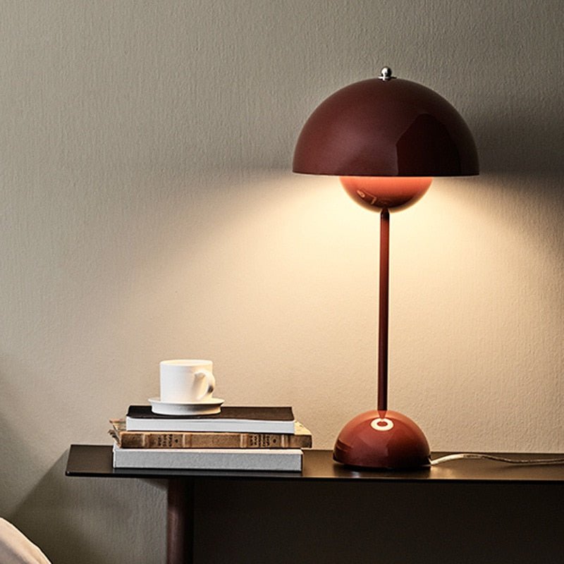 LED Floral Table Lamp for Minimalist Decor - Casatrail.com