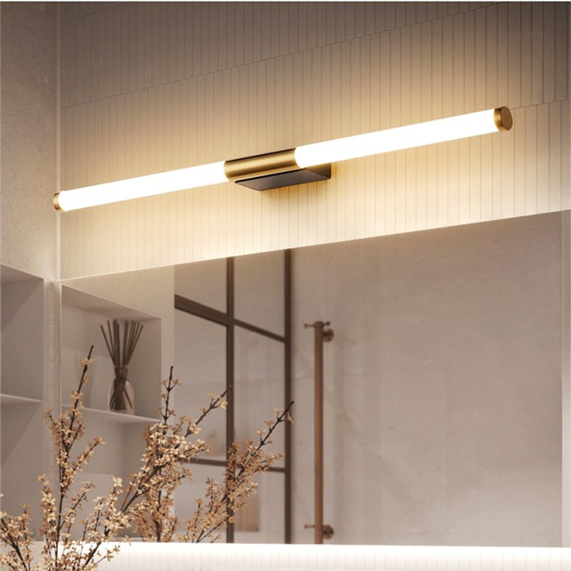 LED Mirror Front Wall Lamp Bronze Bathroom Sconce - Casatrail.com