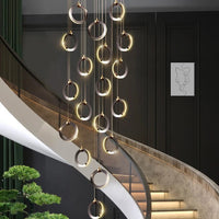 Thumbnail for LED Modern Straircase Chandelier - Casatrail.com