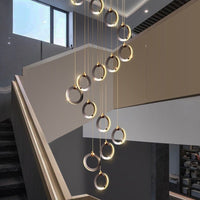 Thumbnail for LED Modern Straircase Chandelier - Casatrail.com