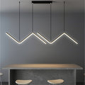 LED Nordic Gold Staircase Chandelier