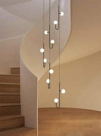 Thumbnail for LED Pendant Lamp for Spiral Staircase Lighting - Casatrail.com