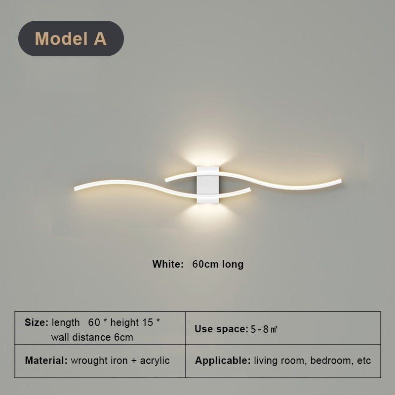 LED Strip Wall Light for Living Room - Casatrail.com