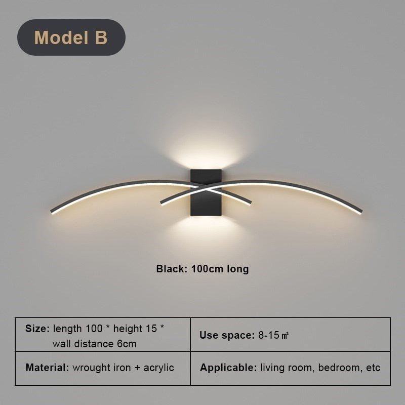 LED Strip Wall Light for Living Room - Casatrail.com