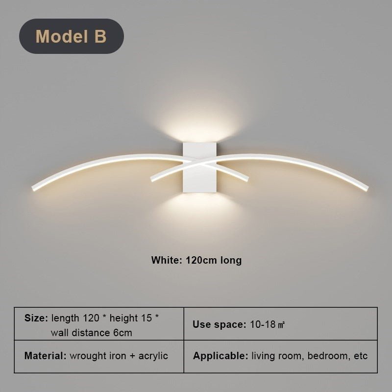 LED Strip Wall Light for Living Room - Casatrail.com