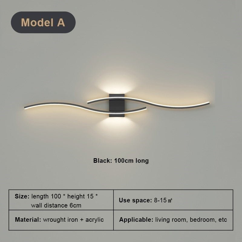 LED Strip Wall Light for Living Room - Casatrail.com