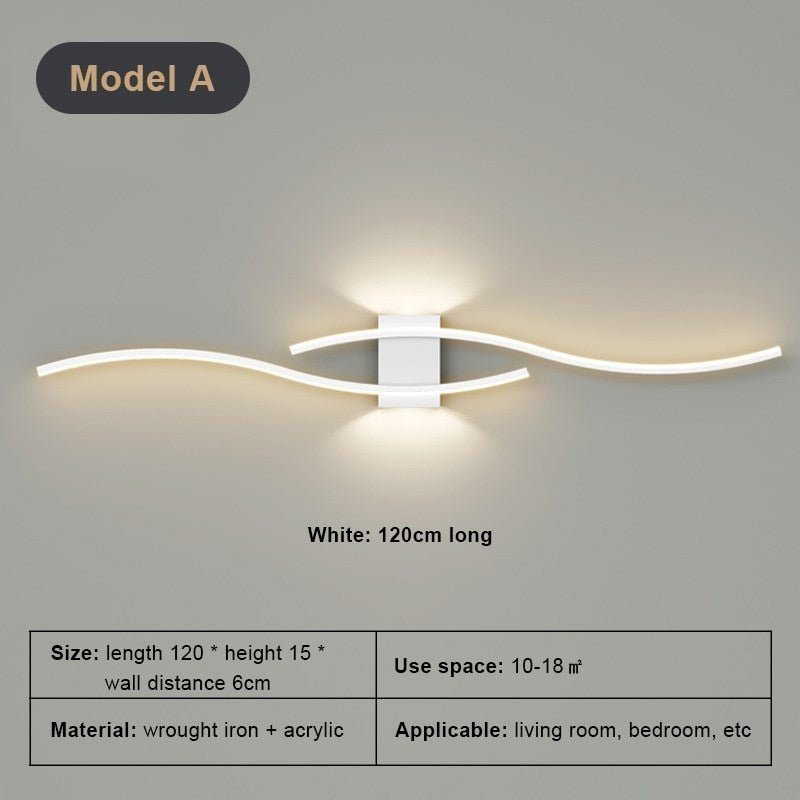 LED Strip Wall Light for Living Room - Casatrail.com