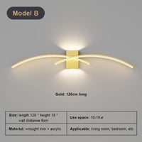 Thumbnail for LED Strip Wall Light for Living Room - Casatrail.com