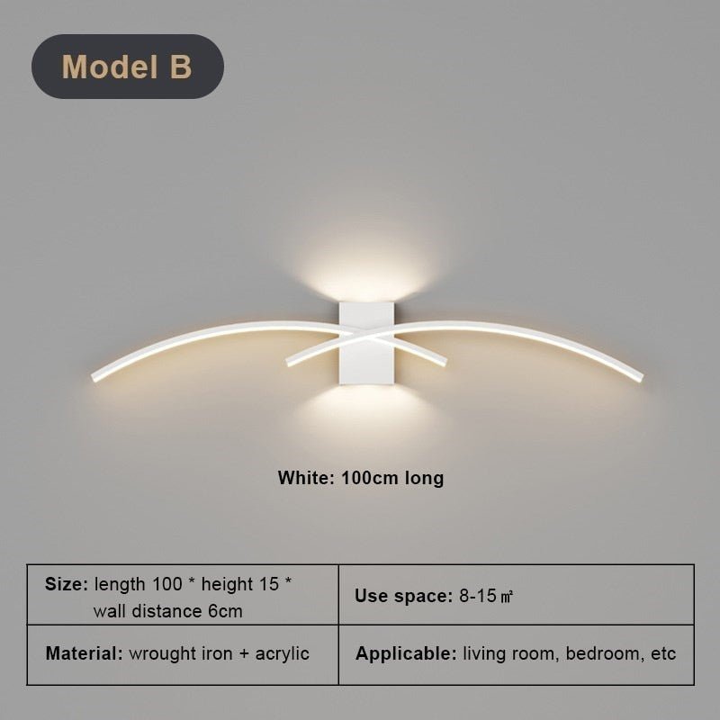 LED Strip Wall Light for Living Room - Casatrail.com