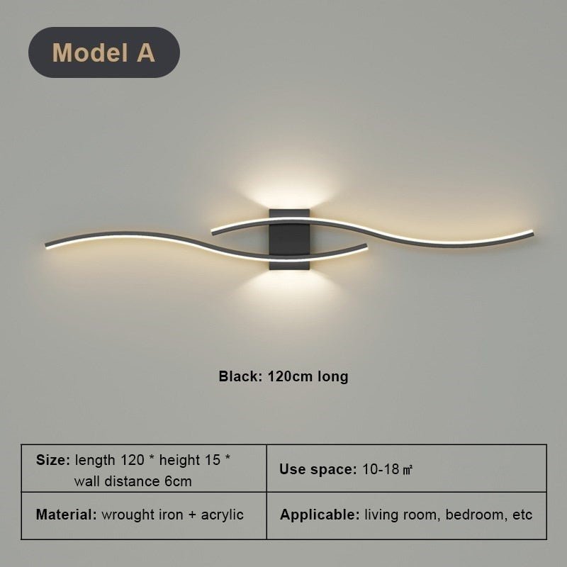 LED Strip Wall Light for Living Room - Casatrail.com