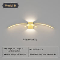 Thumbnail for LED Strip Wall Light for Living Room - Casatrail.com