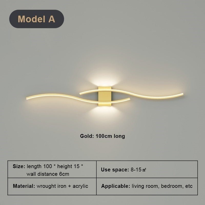 LED Strip Wall Light for Living Room - Casatrail.com