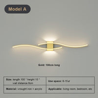 Thumbnail for LED Strip Wall Light for Living Room - Casatrail.com