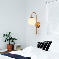 Thumbnail for LED Swing Arm Wall Lamp for Kitchen Decor Bedside Cute Functional - Casatrail.com