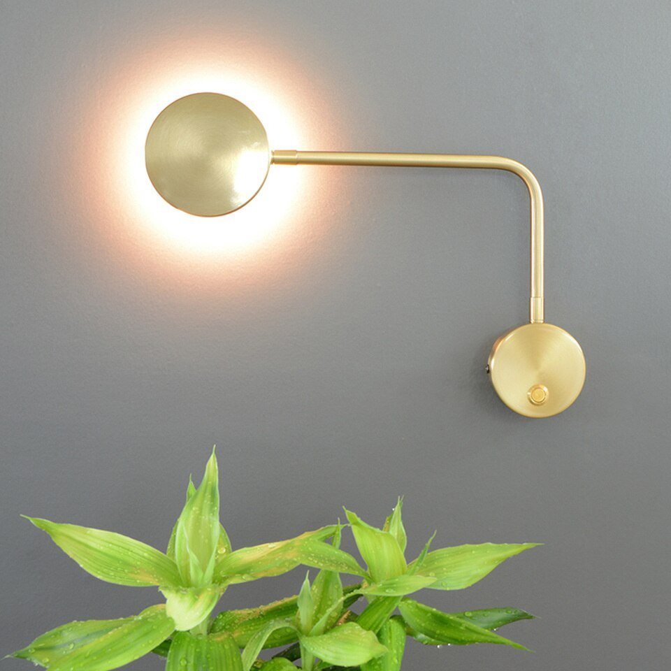 LED Swing Arm Wall Lamp for Reading - Casatrail.com