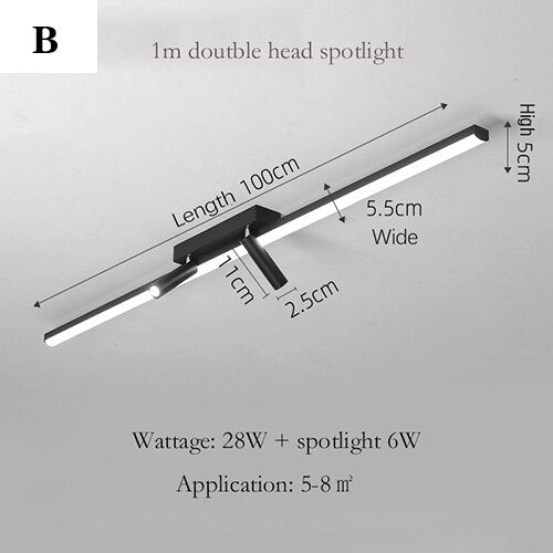 LED Track Ceiling Lamp for Modern Interiors - Casatrail.com