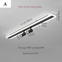 Thumbnail for LED Track Ceiling Lamp for Modern Interiors - Casatrail.com