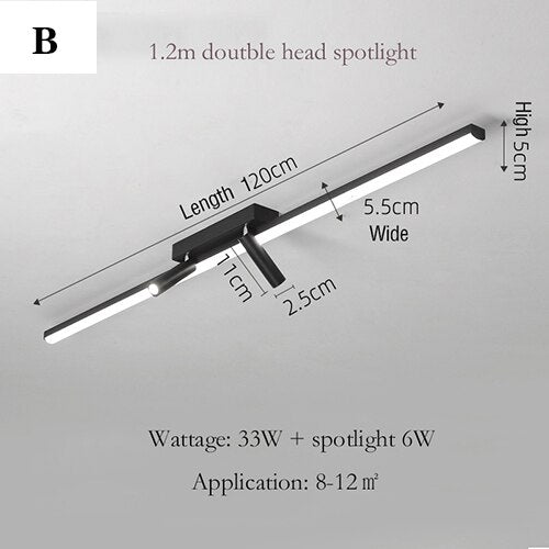 LED Track Ceiling Lamp for Modern Interiors - Casatrail.com