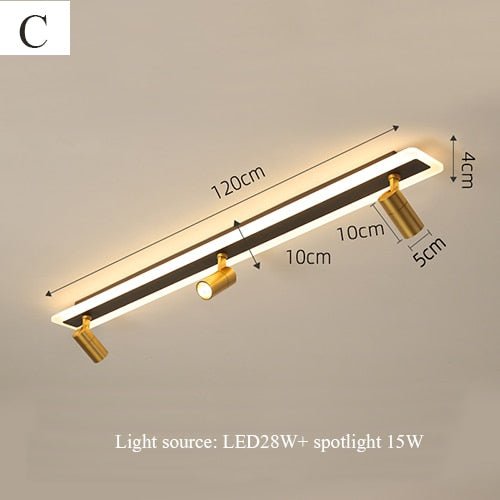 LED Track Ceiling Lamp for Modern Interiors - Casatrail.com