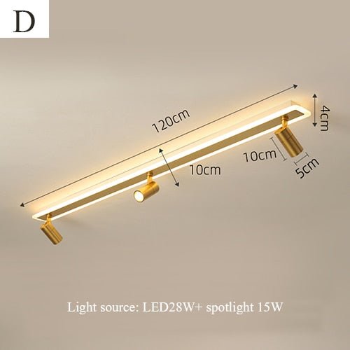 LED Track Ceiling Lamp for Modern Interiors - Casatrail.com