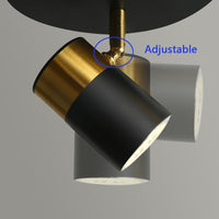 Thumbnail for LED Track Ceiling Lamp with Adjustable Spotlight with Slide Rail - Casatrail.com