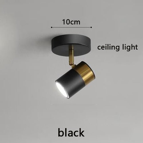 LED Track Ceiling Lamp with Adjustable Spotlight with Slide Rail - Casatrail.com