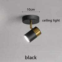 Thumbnail for LED Track Ceiling Lamp with Adjustable Spotlight with Slide Rail - Casatrail.com