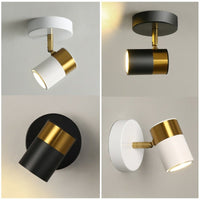 Thumbnail for LED Track Ceiling Lamp with Adjustable Spotlight with Slide Rail - Casatrail.com