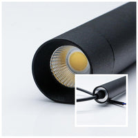 Thumbnail for LED Tube Pendant Lights - Black, White - Casatrail.com