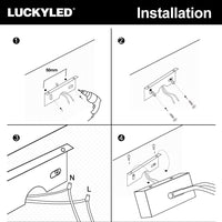 Thumbnail for Led Wall Lamp - Bathroom Mirror Light - Casatrail.com