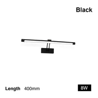 Thumbnail for Led Wall Lamp Black Silver Bathroom Mirror Light - Casatrail.com