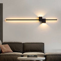 Thumbnail for LED Wall Lamp - Minimalist Black White Decorative Lighting - Casatrail.com