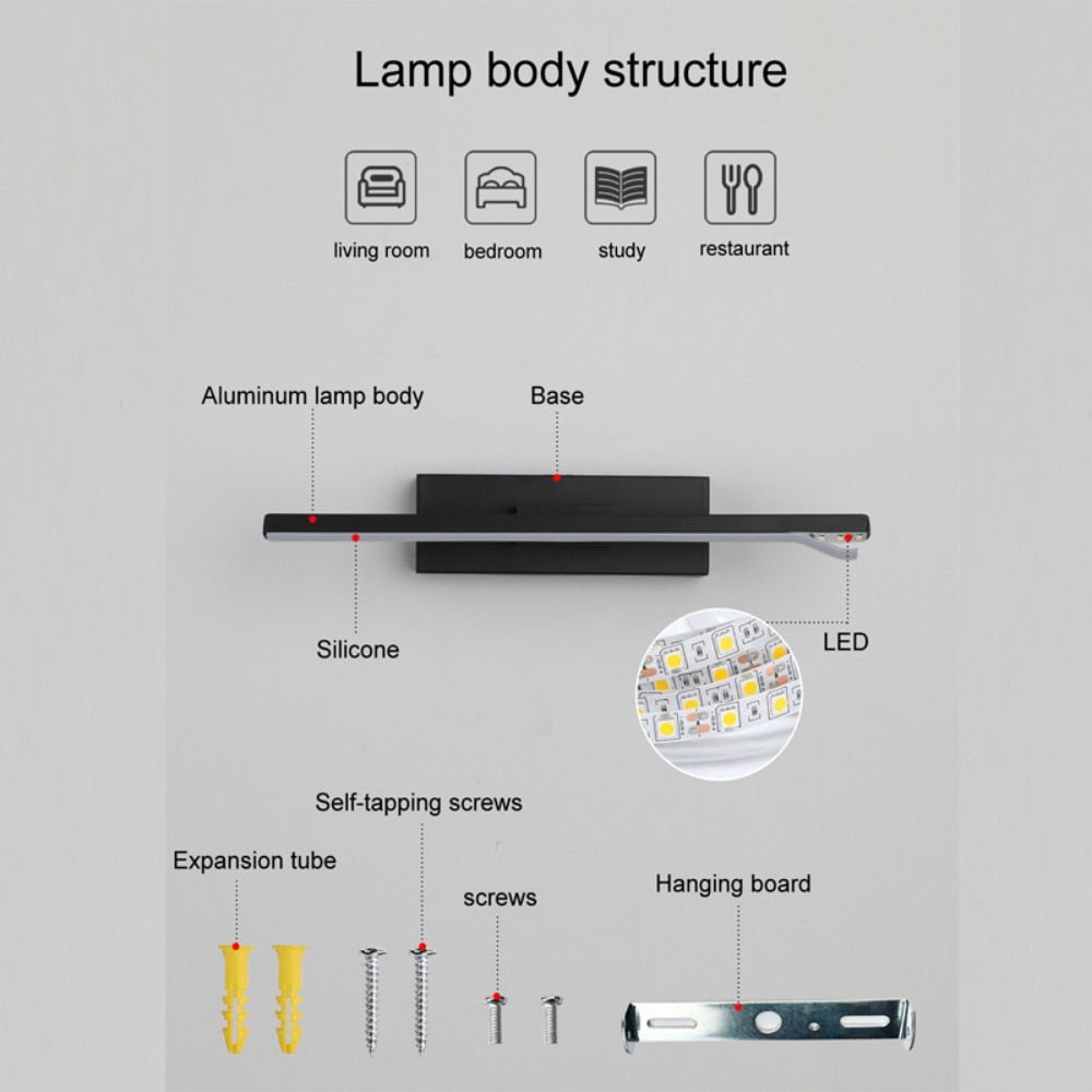 LED Wall Lamp Nordic Modern - Casatrail.com