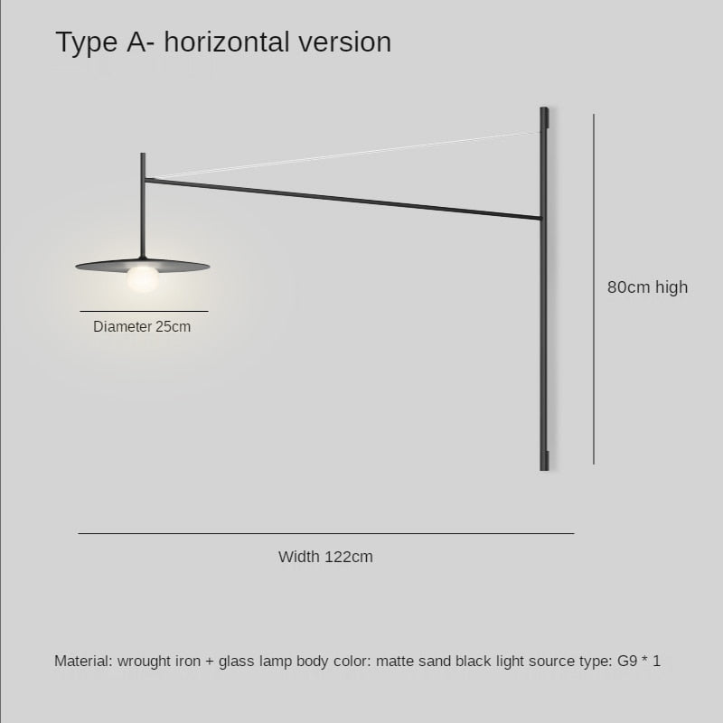 LED Wall Lamp: Stylish Lighting for Living Room, Bathroom, Corridor - Casatrail.com